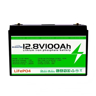 Plii-happeasendus LiFePO4 aku: 12V/24V 100Ah suure mahutavusega 3000+ tsüklitega